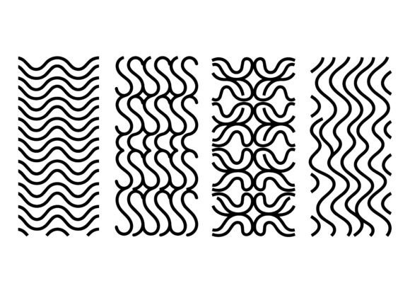 Download Minimal Wave Line Pattern EPS Bundle - Eps Collection