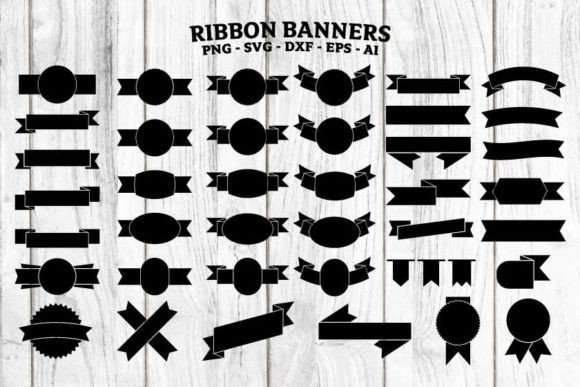 Download Ribbon Banner SVG - Ribbon Vector &amp; PNG - Banner Collection