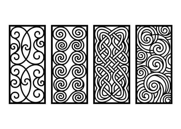 Download Celtic Knot &amp; Swirl Panel EPS Bundle - Eps Collection