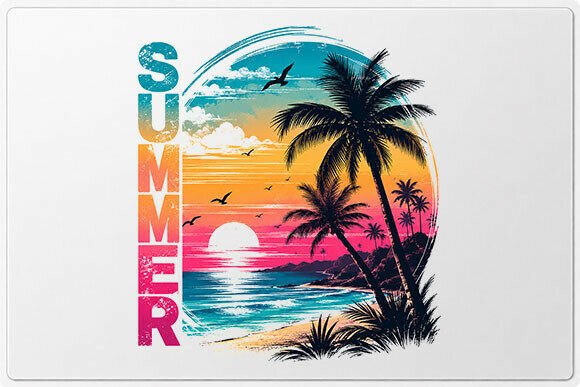 Download Summer Tropical Sunset Beach PNG - Tropical Collection