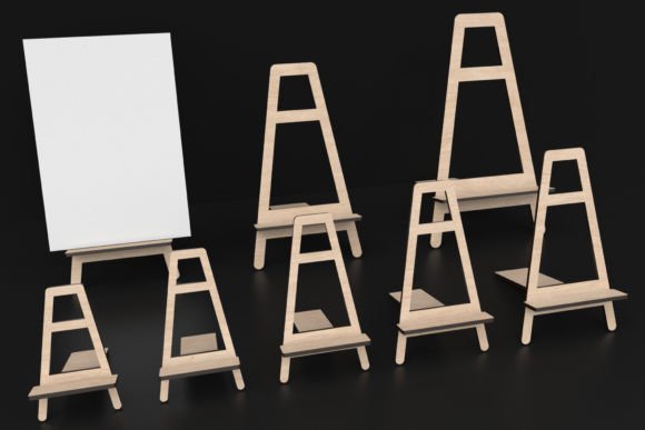 Download Laser Cut Easel Display Stands Svg Files - Stands Collection
